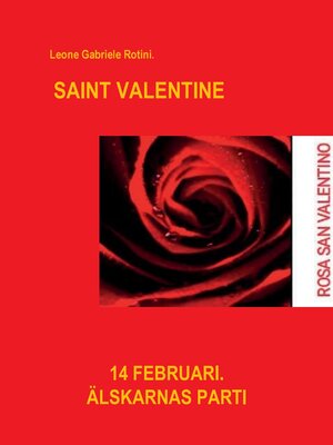 cover image of SAINT VALENTINE.
